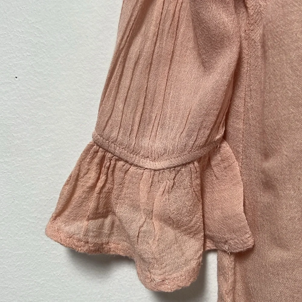 Eberjey Sweet pink gauze top, size 2